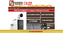 Desktop Screenshot of fabbricalor.it